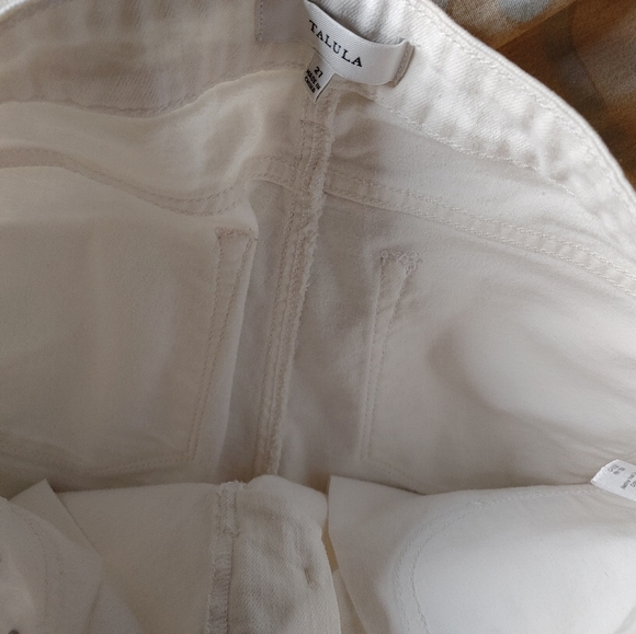 2/$50 Aritzia Talula White shorts - Picture 6 of 9